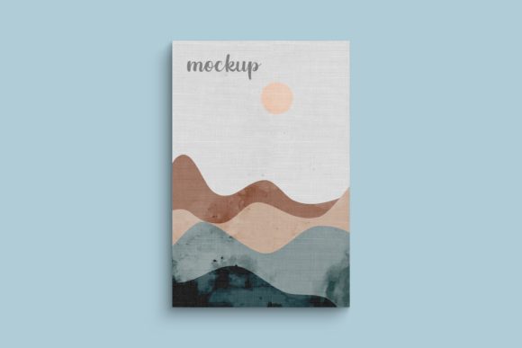 Download Painting Canvas Mockup Template - Template Collection