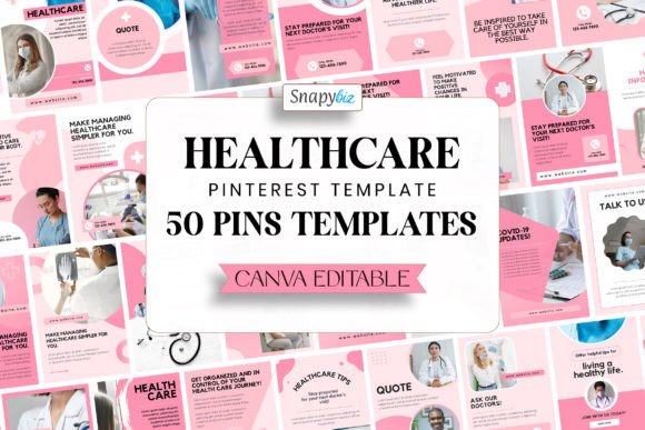 Download Healthcare Pinterest Editable Template - Template Collection