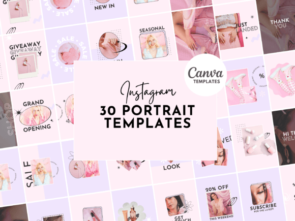 Download Blush Pink Instagram Canva Template Post - Template Collection