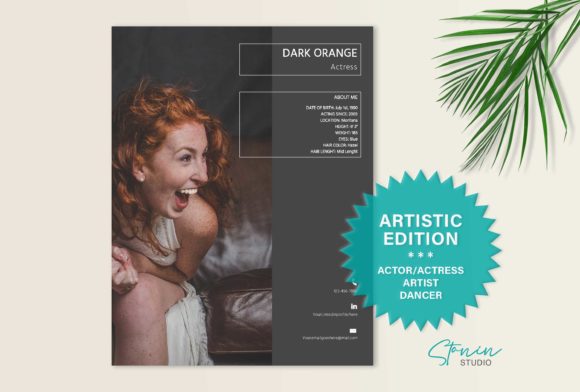 Download Artistic Resume Template for Creatives - Template Collection