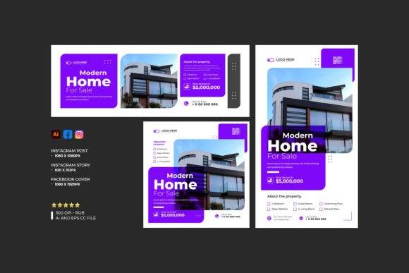 Download Real Estate Social Media Banner Template - Template Collection