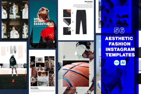 Download Aesthetic Fashion Instagram Template - Template Collection