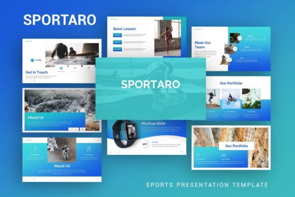 Download Presentation Template - Sportaro - Template Collection