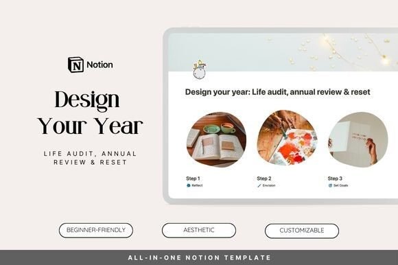 Download Notion Template Life Audit Annual Review - Template Collection