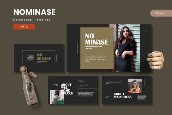 Download Nominase - Powerpoint Template - Template Collection