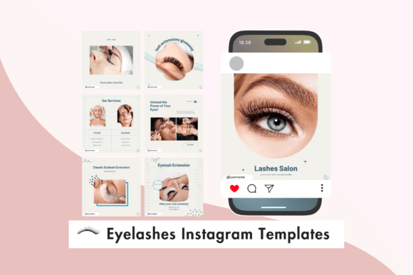 Download Eyelashes Instagram Templates - Template Collection